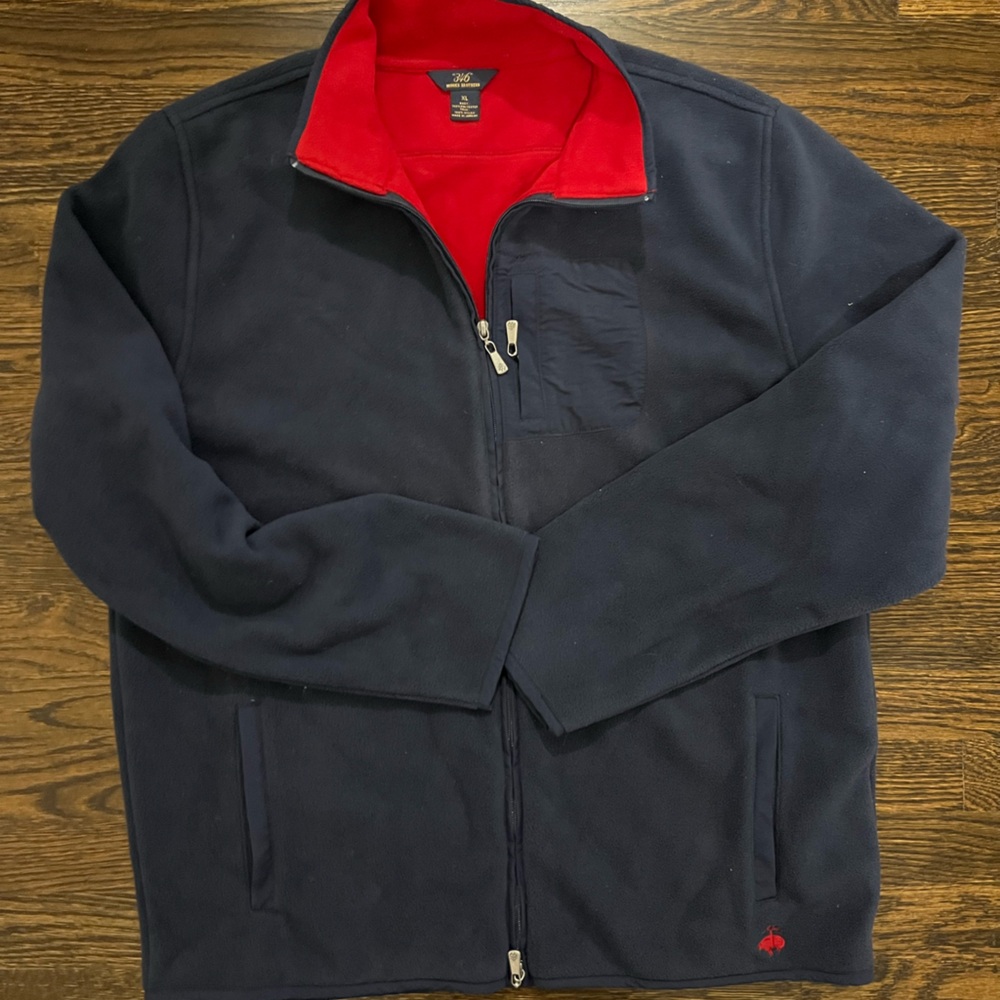 Brooks Brothers Navy Fleece